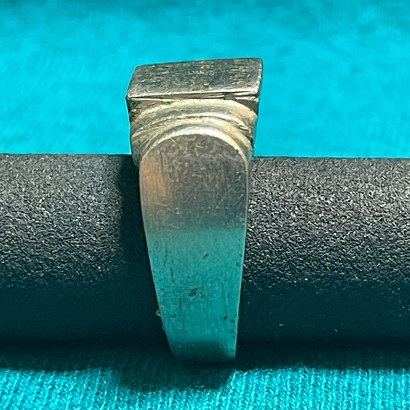 WW11 Oran Africa 1943 Hand crafted silver ring. Size 10-1/2 - Picture 3 of 4